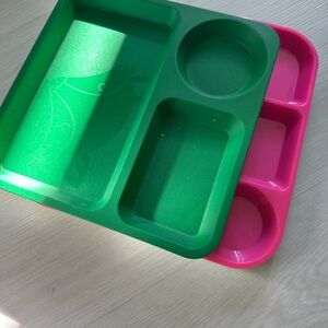 Colorful food  Serving Trays
